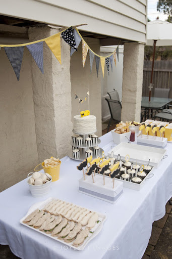 Joyess Designs Little Man birthday party table