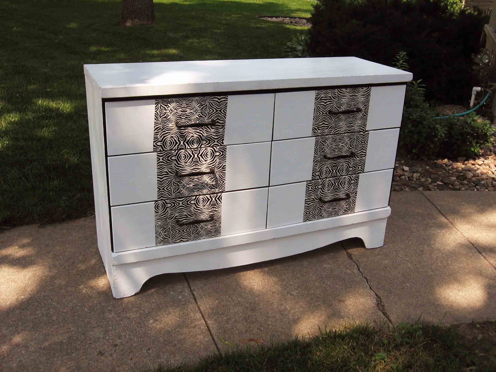 Thumper's Burrow DIY TV Stand Dresser Makeover