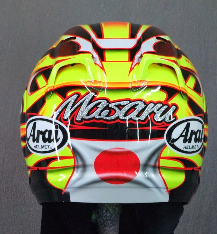 Racing Helmets Garage Arai RXGP "Josho1" 2015 by YF Design