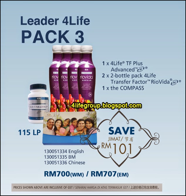 Leader 4Life Pack 3 4Life Malaysia foto Leader 4Life Pack 3 4Life Malaysia