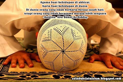 ~SeiNdAh CiNtA IsLaM~: ~Mutiara kata islam~