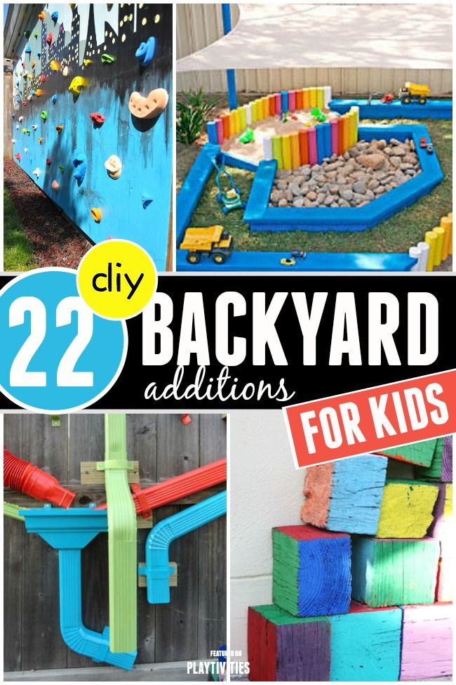 Helping Kids Grow Up 22 Super Fun DIY Backyard Ideas For Kids