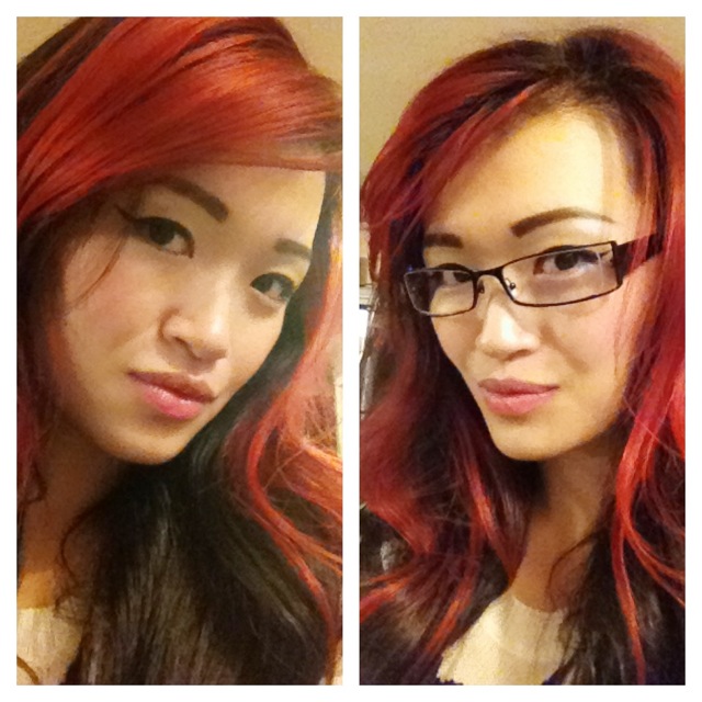 Posing in Vintage wearing glasses, smartbuyglasses