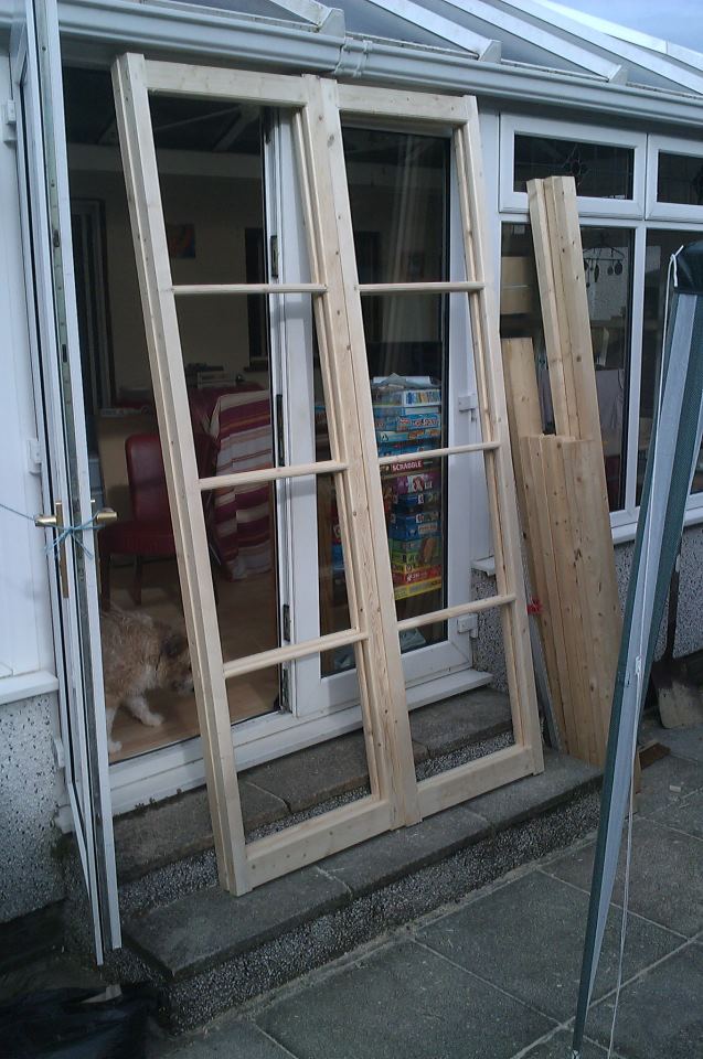 M B Carpentry Services Making French Doors
