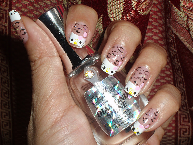 Ideas for hello kitty nail designs Ideas for hello kitty nail designs
