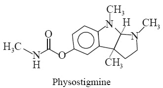 Physostigmine; eserine