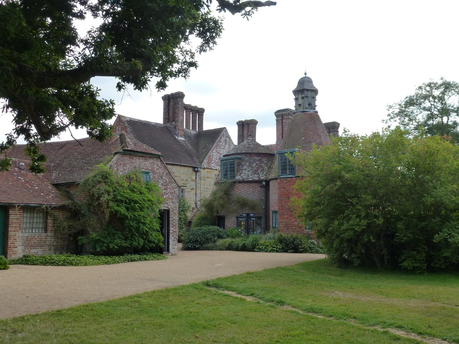 Deb and John Tripping Over Again! Bateman's Home of Rudyard Kipling