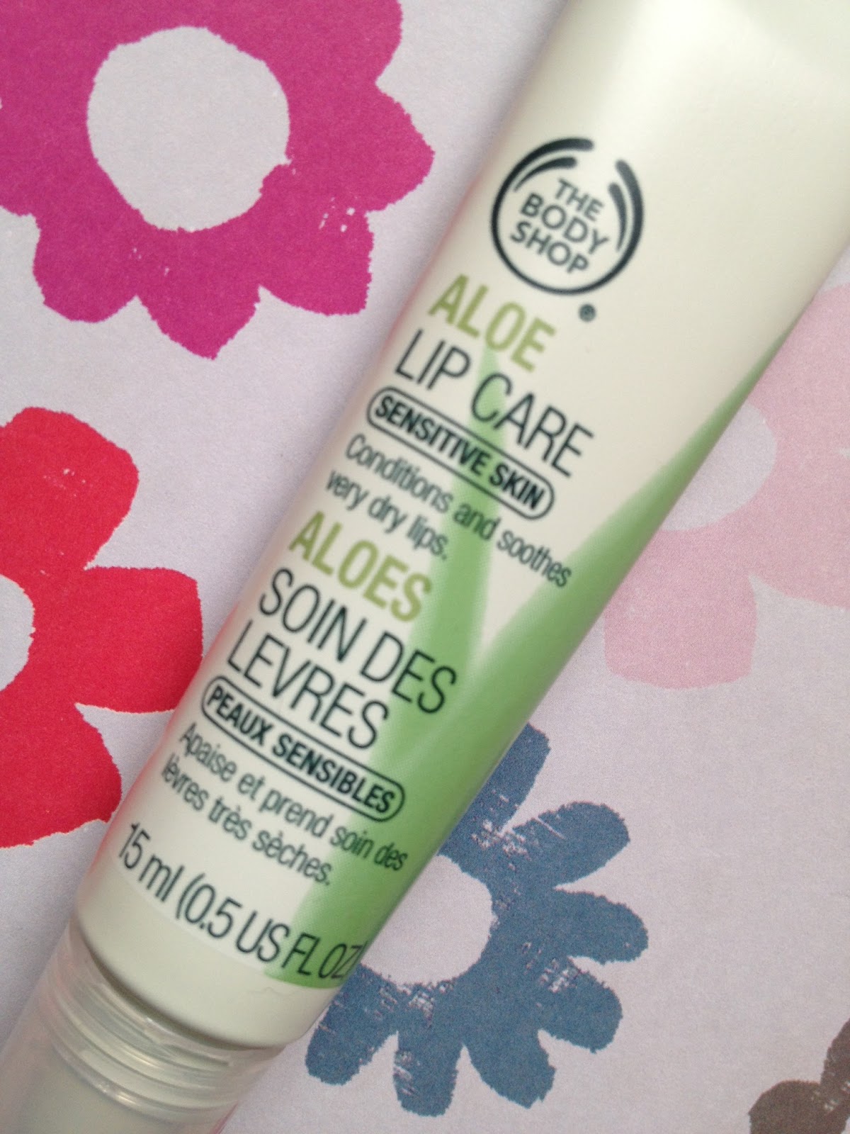 PrettyPottering The Body Shop Aloe Lip Treatment