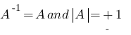 If A is involutary matrix