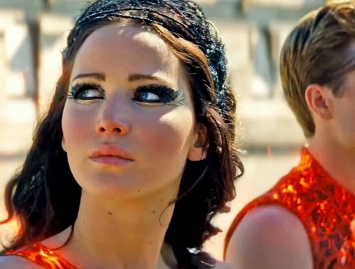Katniss Catching Fire Parade Guinness