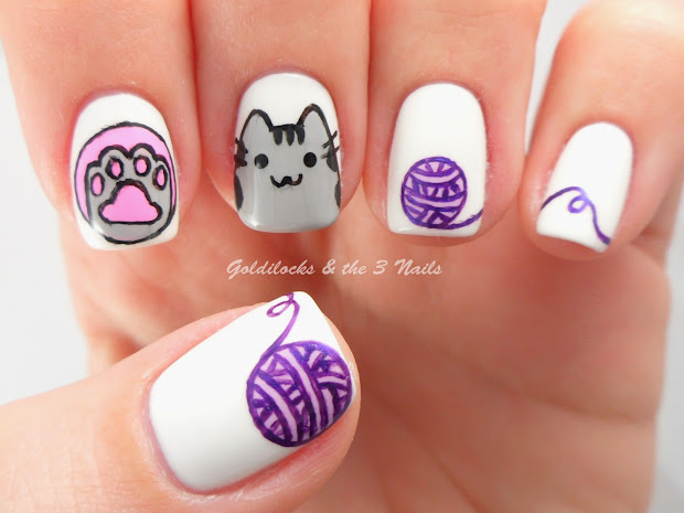 goldilocks & three nails pusheen