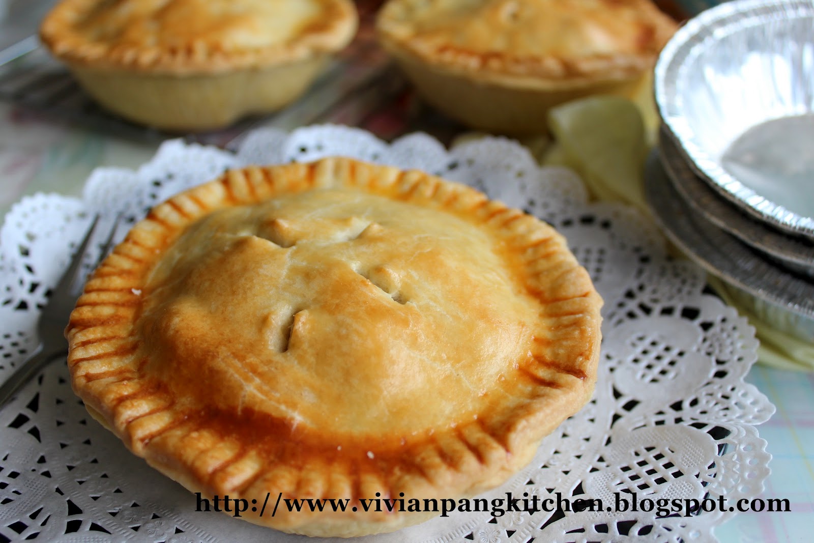 Vivian Pang Kitchen Chicken Pie/ Shortcrust Pastry