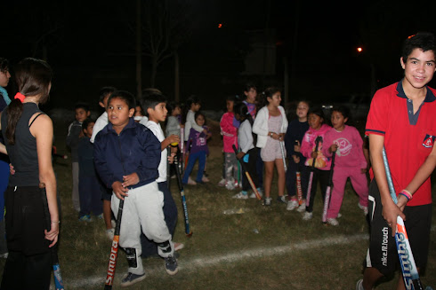 Entrenando de noche