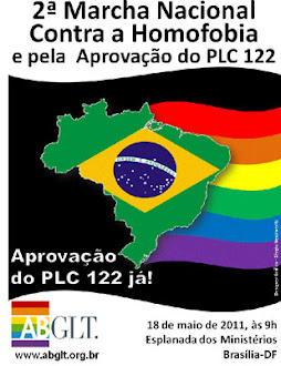 Mais direitos, não a Homofobia!!!