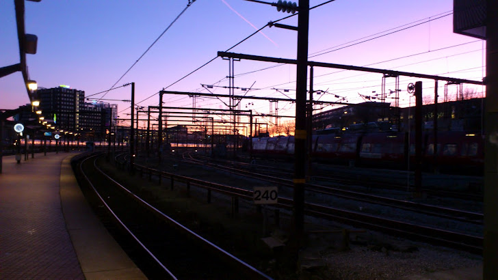 Waiting for my train in CPH Central Station