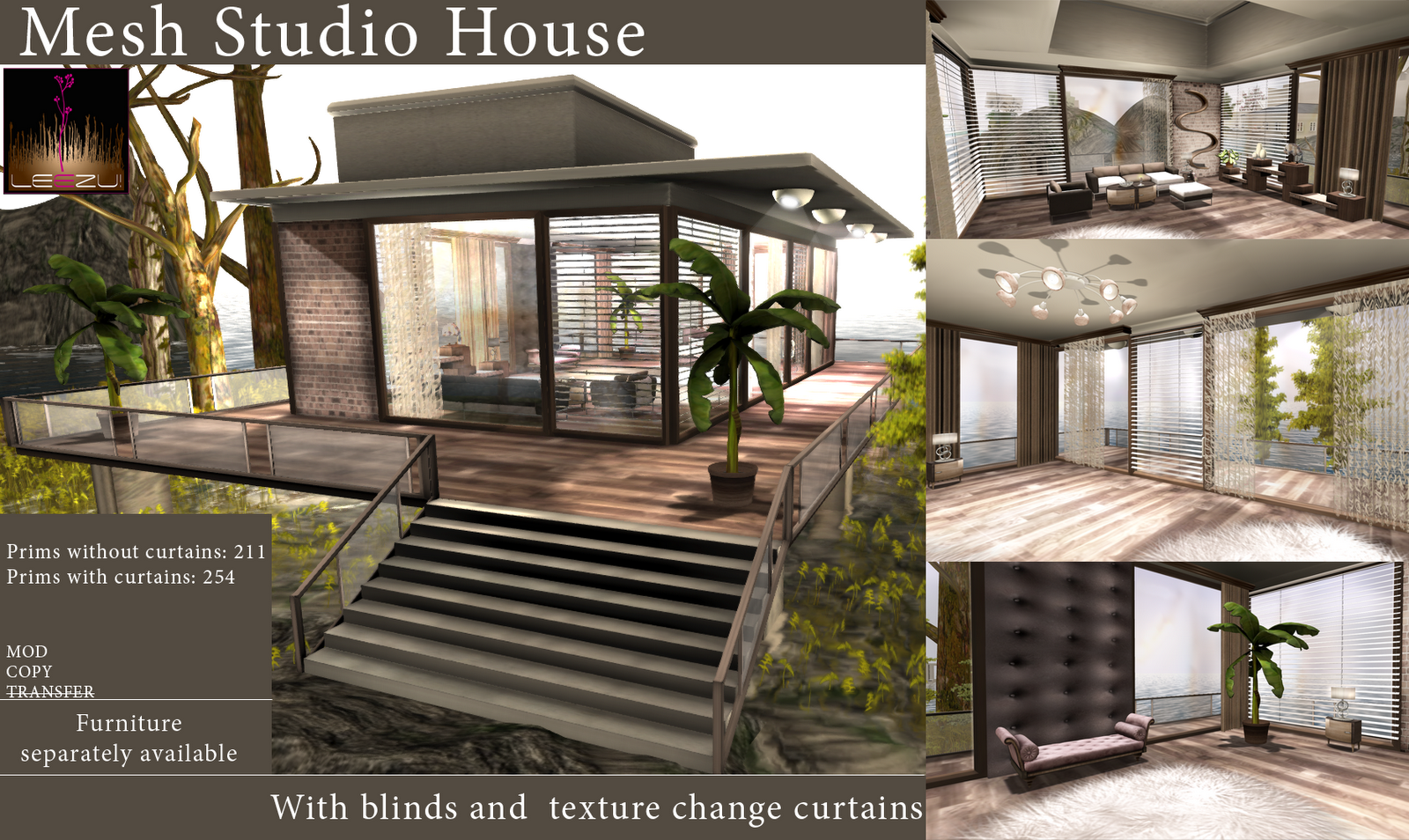 LeeZu! [LeeZu!] Studio Mesh House