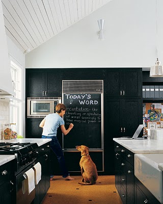 Pro or Con: Chalkboard Paint on the Fridge?