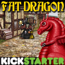 Fat Dragon Ravenfell Kickstarter avatar with One Monk Baba Yaga