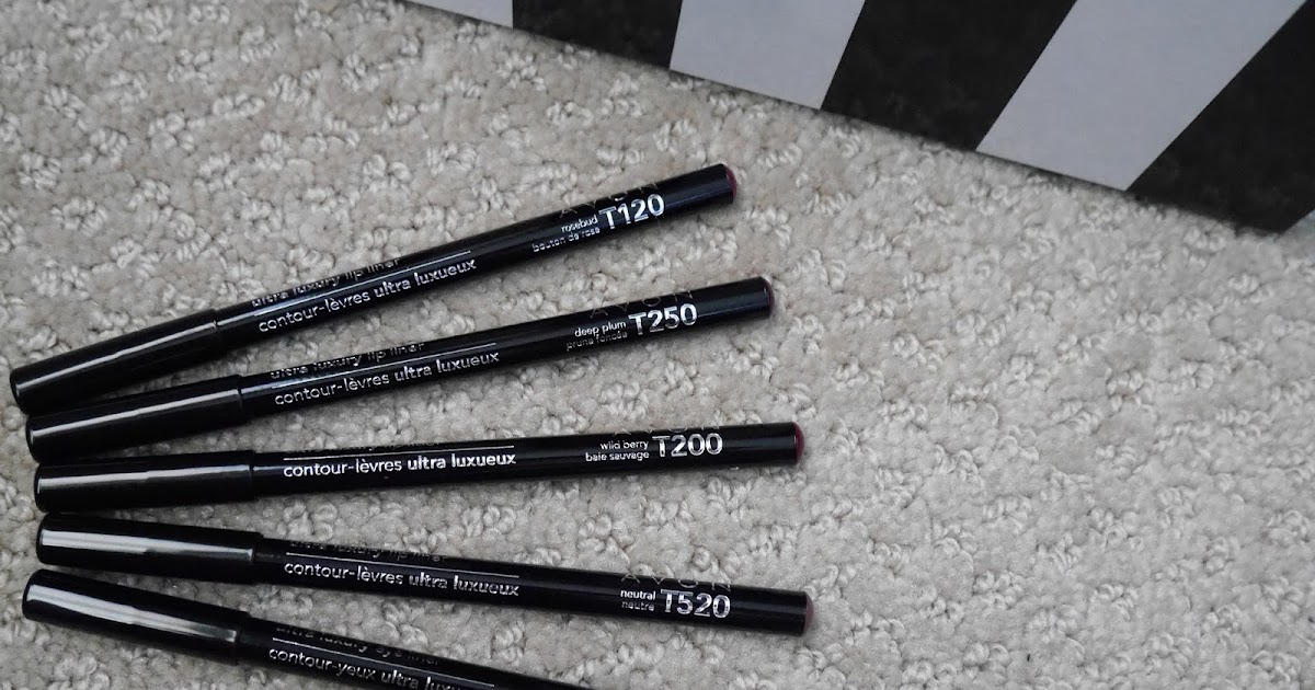 REVIEW Avon Ultra Luxury Lip Liners and Eye Liner / Reflection of Sanity