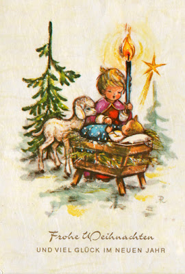 German advent calendars and christmas cards Family History Fun: My Christmas Card Scrapbook Collection