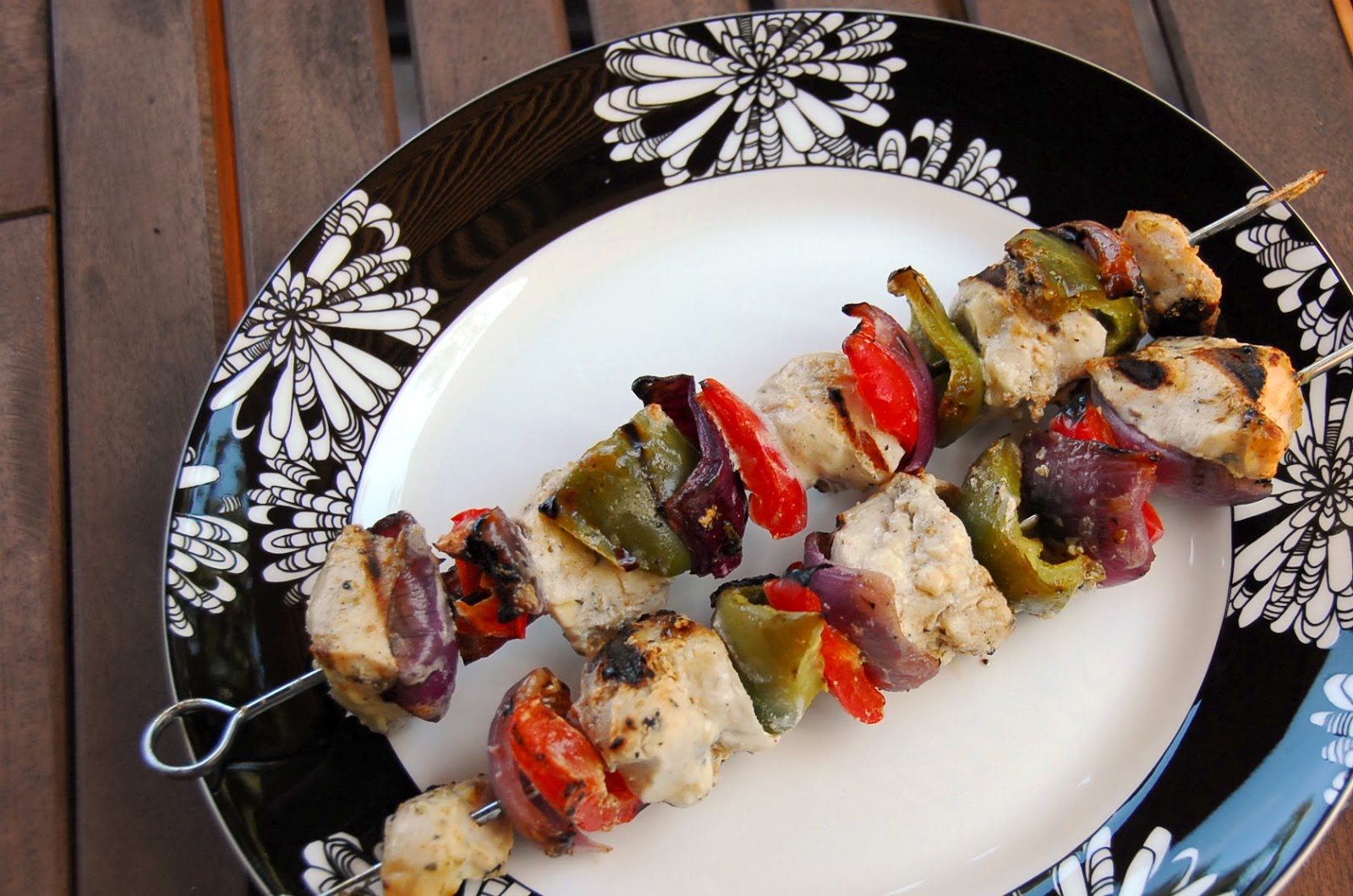 Cooking With Wine (In A FishbowlSized Glass) Healthy Grilled Chicken Kebabs with Yogurt Marinade