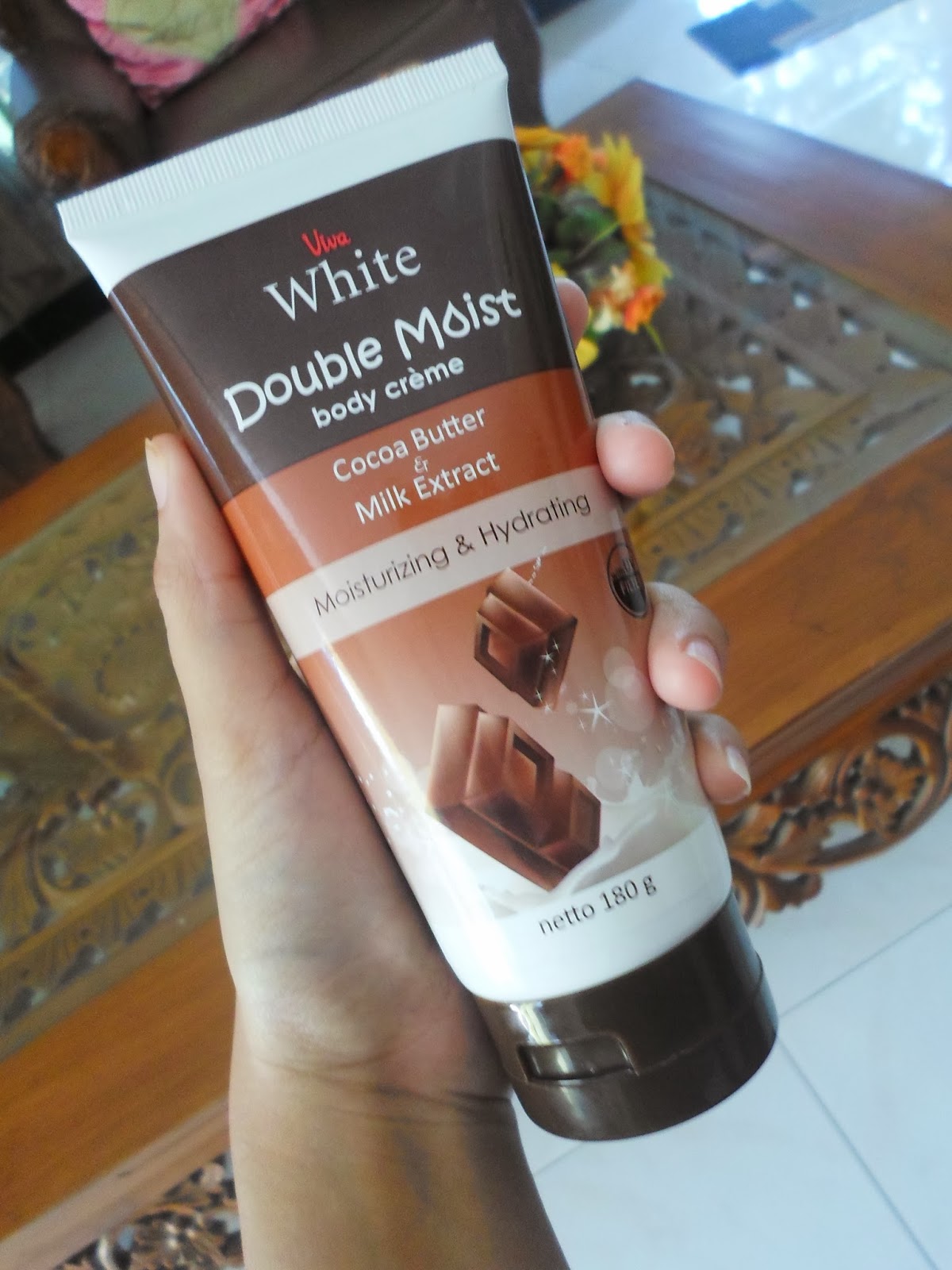 Anita's Diary Review Viva White Body creme Double Moist Cocoa Butter