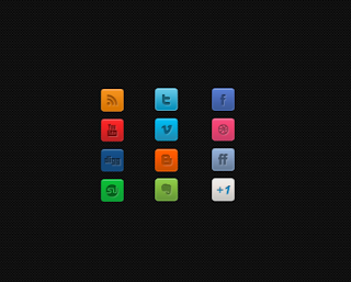 A Clean Mini Social Media Icon Set A Clean Mini Social Media Icon Set