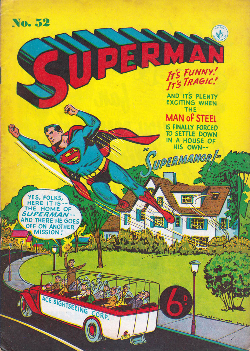 BLIMEY! The Blog of British Comics: The British Superman from Australia
