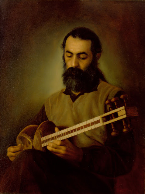 رسومات للفنان الإيراني iman maleki  A-Tar-player+by++ayman+maleki