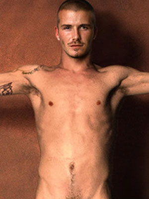 Victoria and David Beckham nude photos.