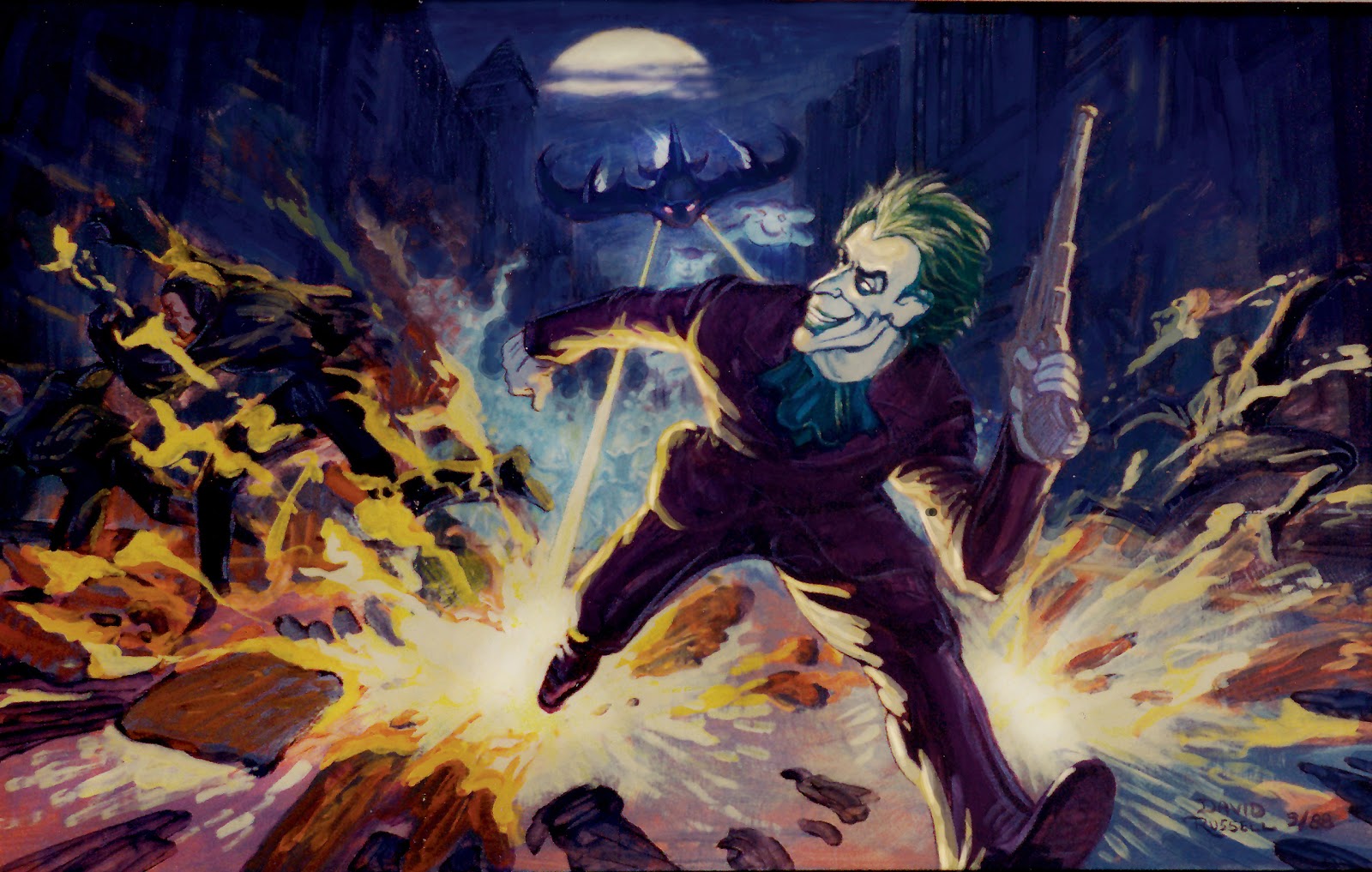 Batman 1989 Concept Art Batman 1989 Concept Art