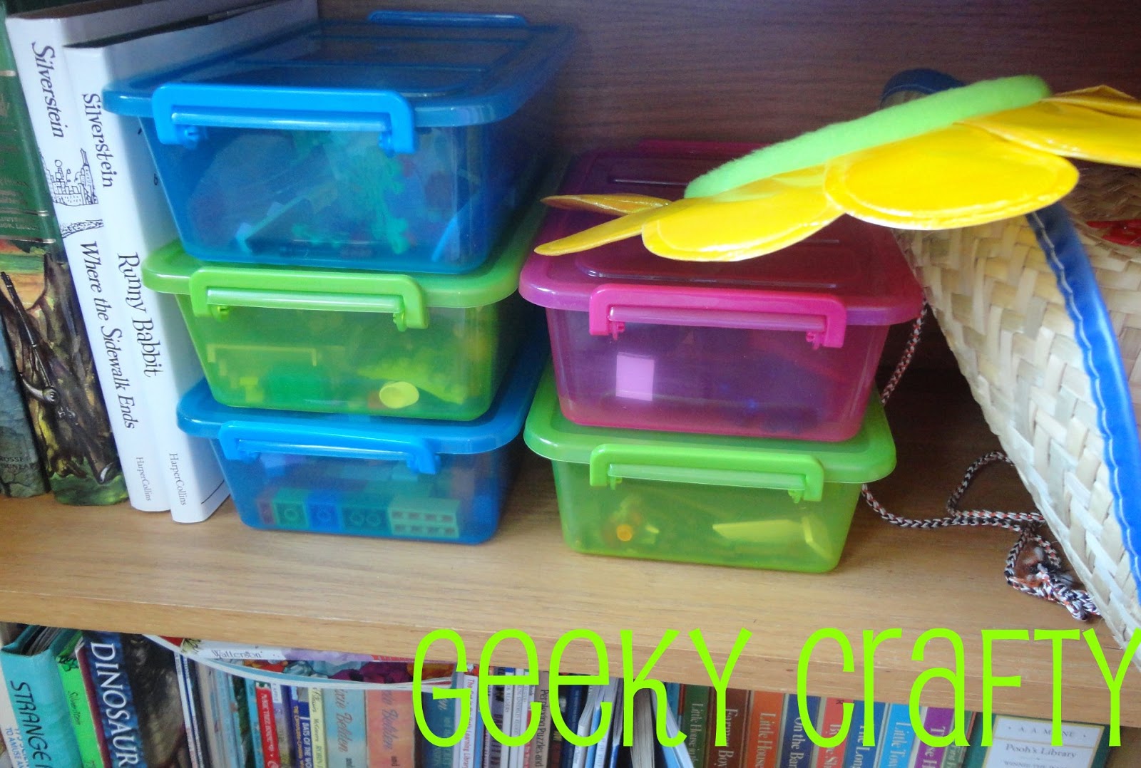 Geeky Crafty Lego Storage
