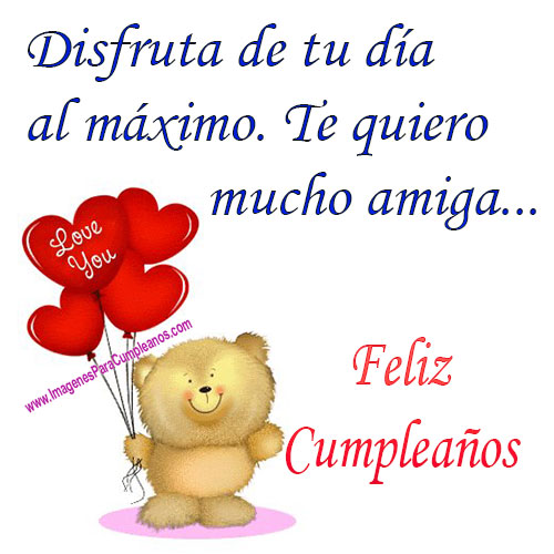 Resultado de imagen para feliz cumpleaños amiga imagenes