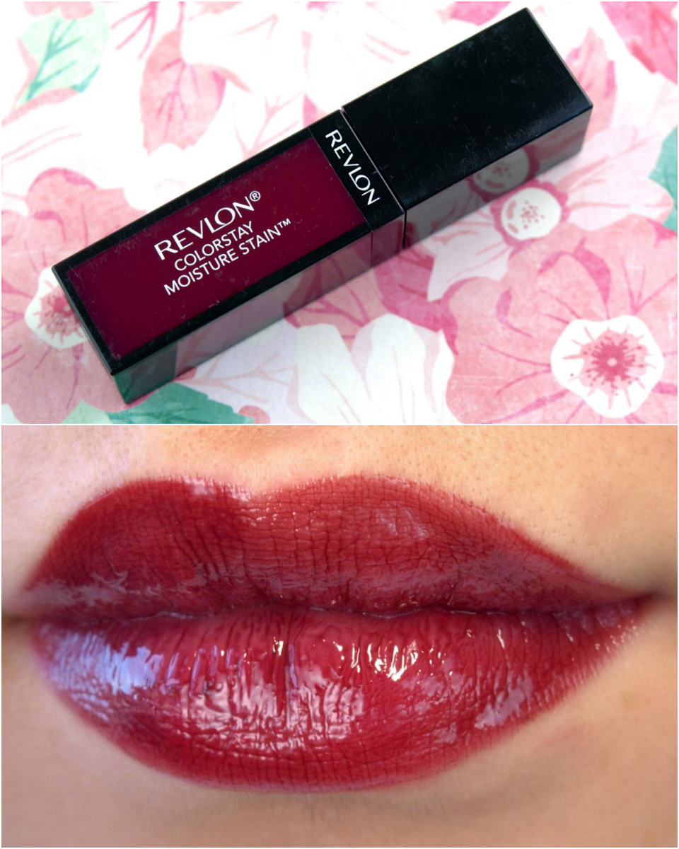Revlon ColorStay Moisture Stain Review and Swatches Parisian Passion