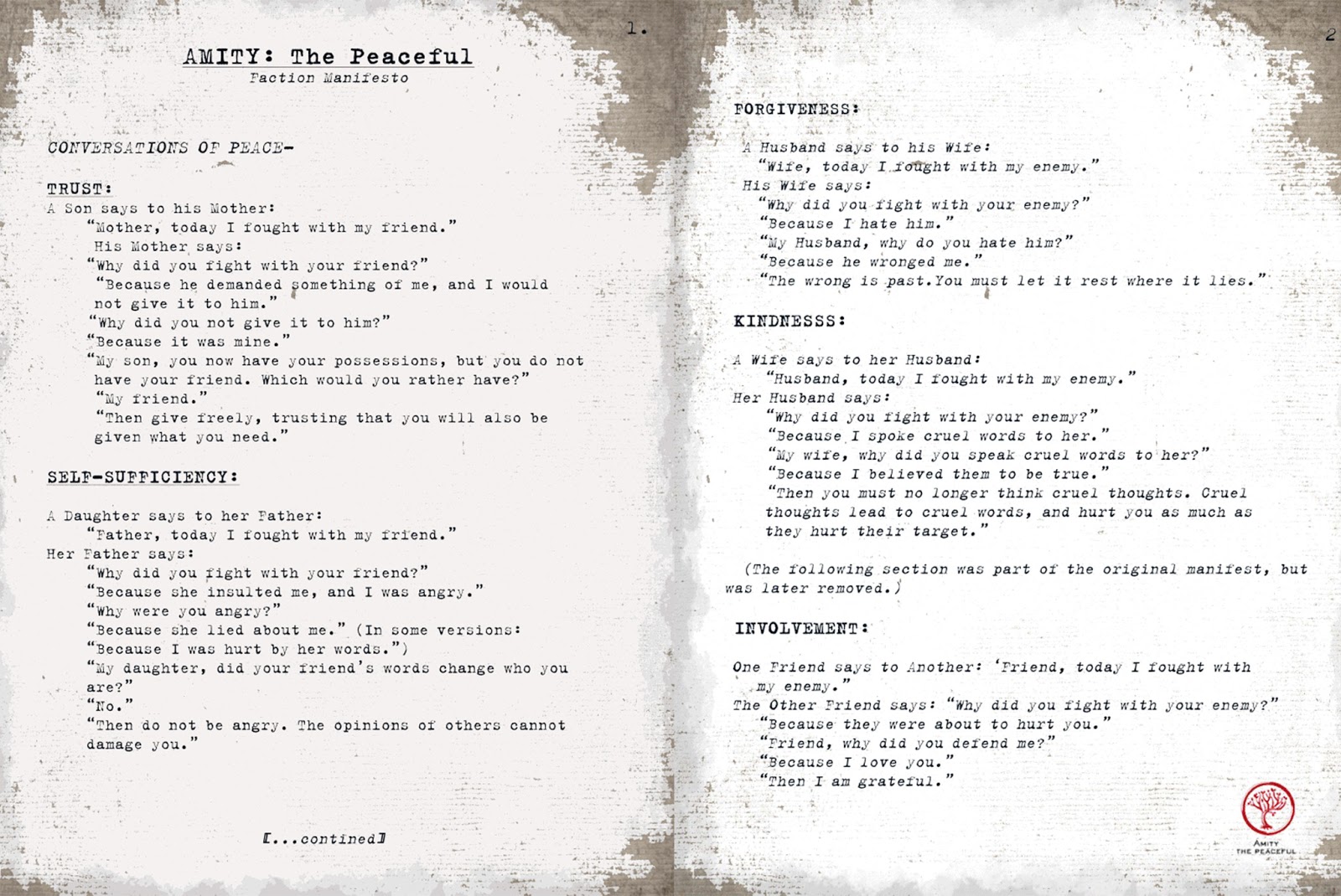 The Divergent Life The Factions The Divergent Life The Factions