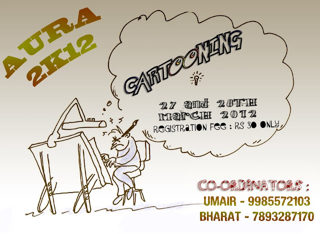 cartooning poster