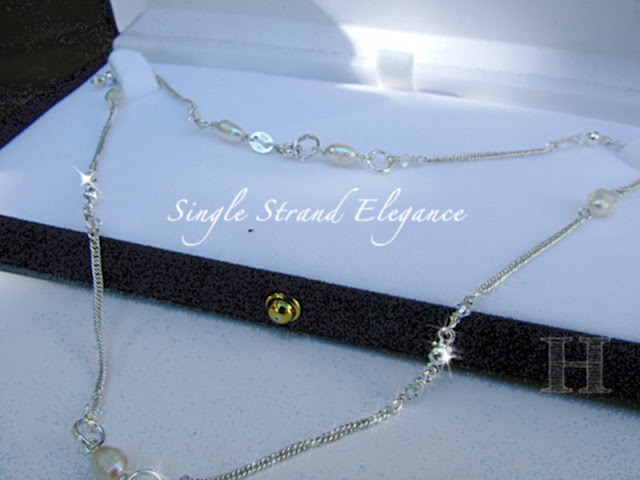 Short Single Strand Necklace - Swarovski Simple Elegance