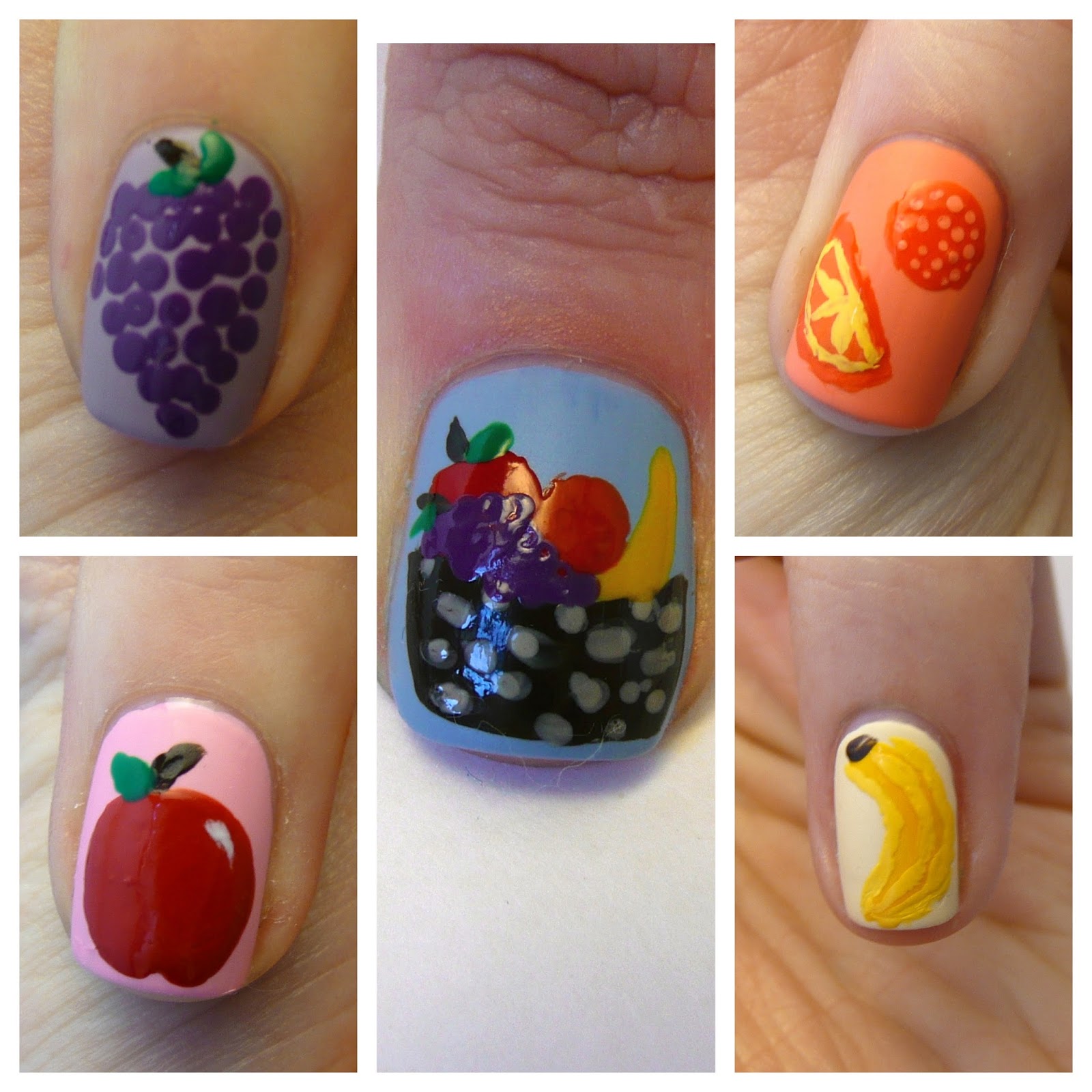 Casa de Polish Nail Art NailOff Fruit Nails
