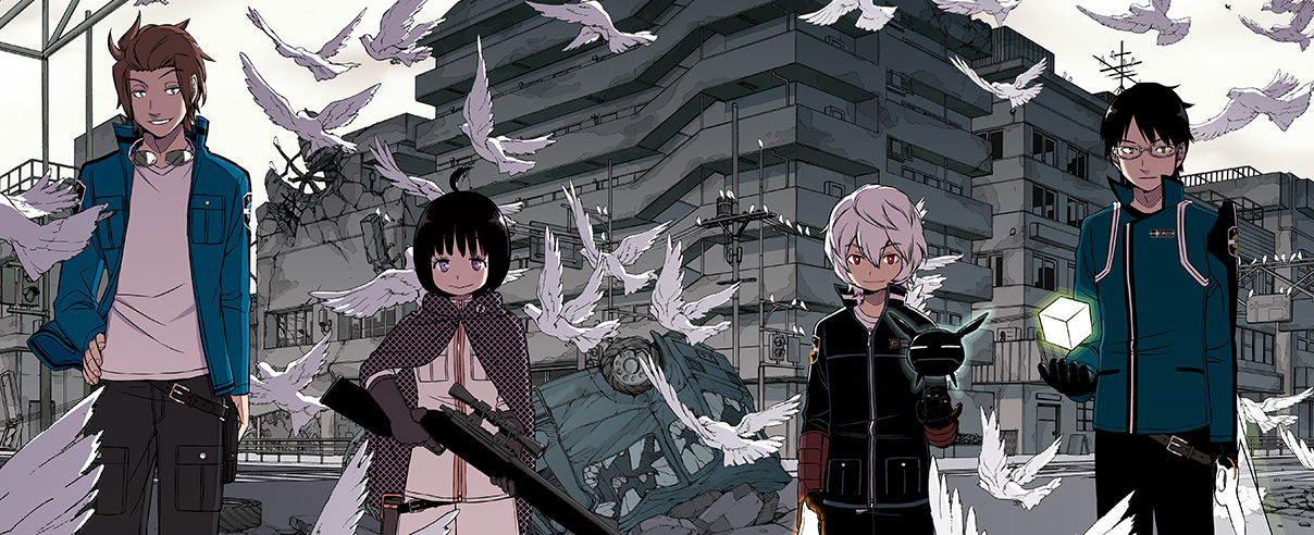 alguém está acompanhando World Trigger?