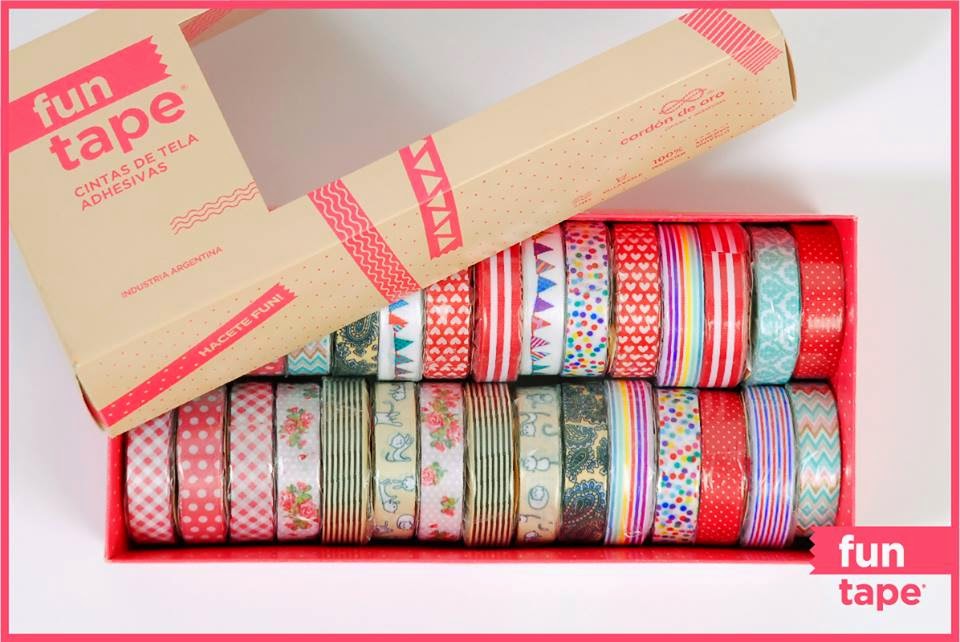 Invitaciones y decoración con fun tape! Con la realidad en los talones