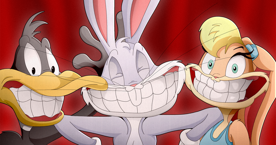 Bugs Bunny, Lola Bunny, Daffy Duck ©Warner Bros. 