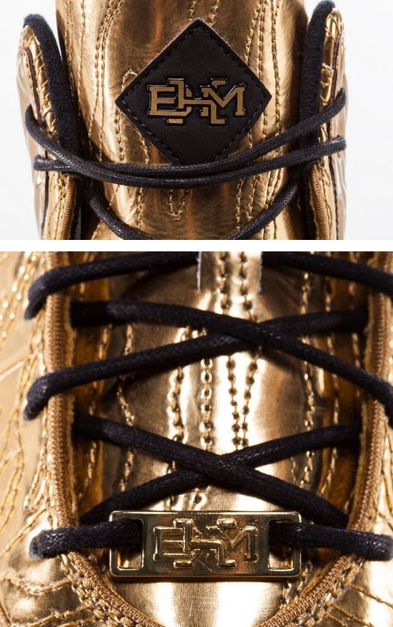 THE SNEAKER ADDICT: Nike LeBron 11 NSW Lifestyle “BHM” GOLD Sneaker