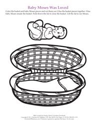 Bible Club Ministry Blog: Baby Moses Craft