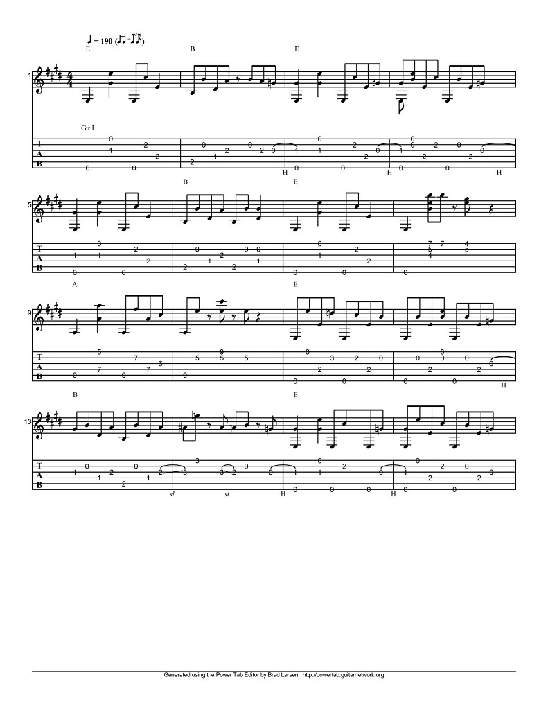 Guitar in the '80s (Sheet Music) Play It Like It Is (116768) by