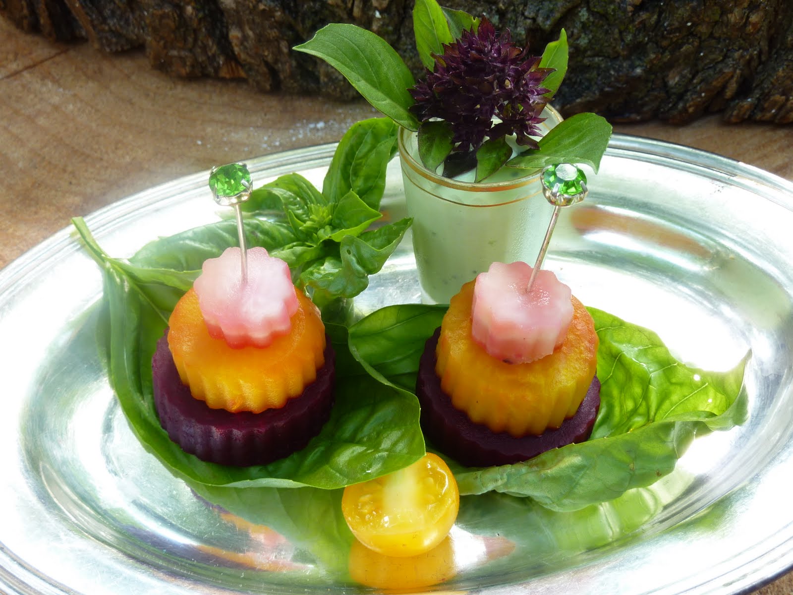 Romancing the Home: Pretty Food Presentations from our new book!
