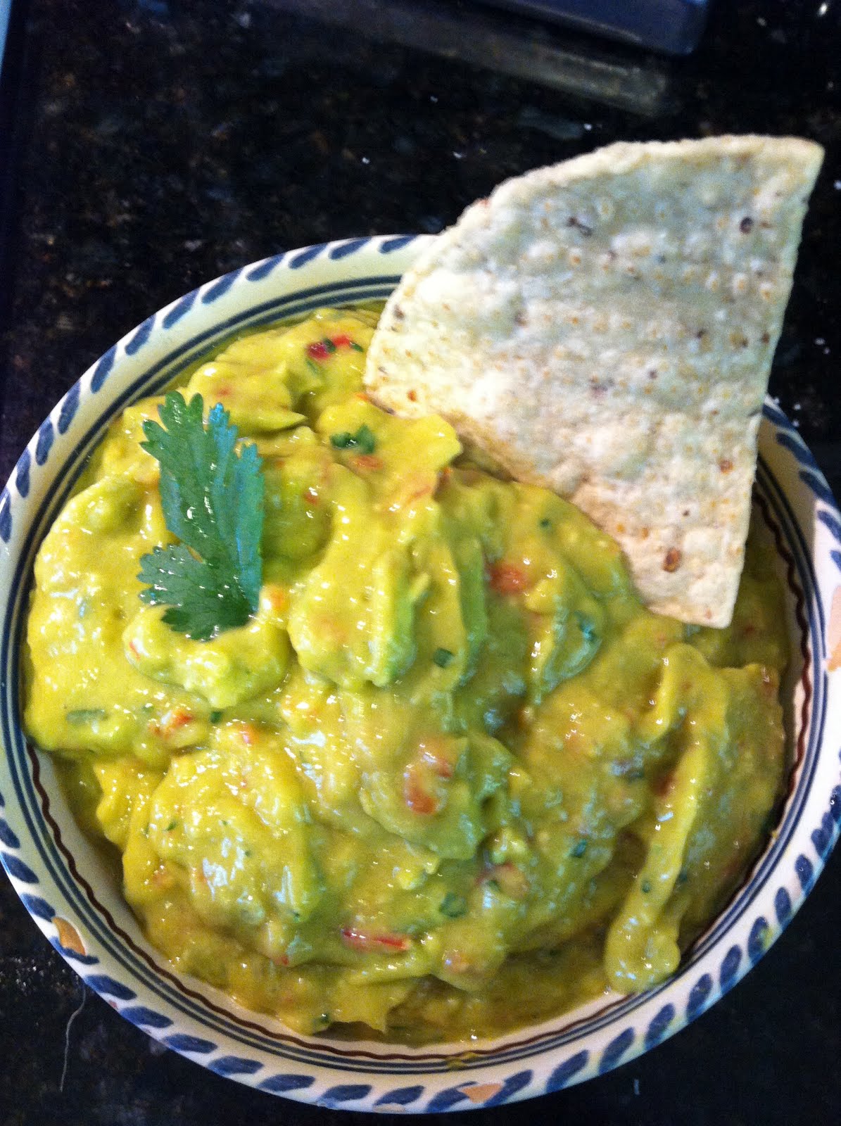 A Gluten Free Breeze...With My Marine Tropical avocado salsa Vitamix