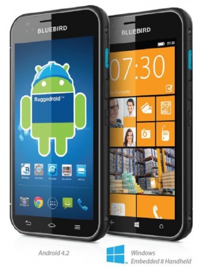 BlueBirds BM180, Smartphone Ber-OS Windows Phone 8 dan Android
