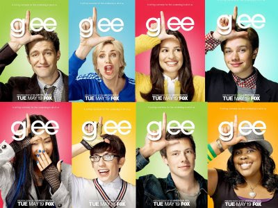 glee font