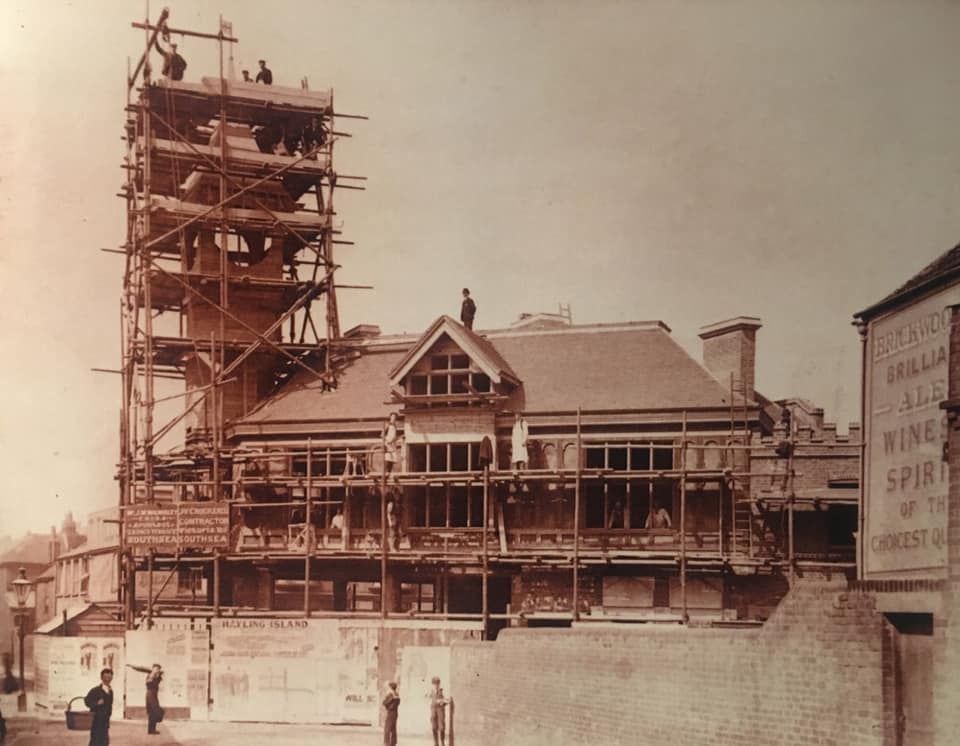 Building the clock in Southsea