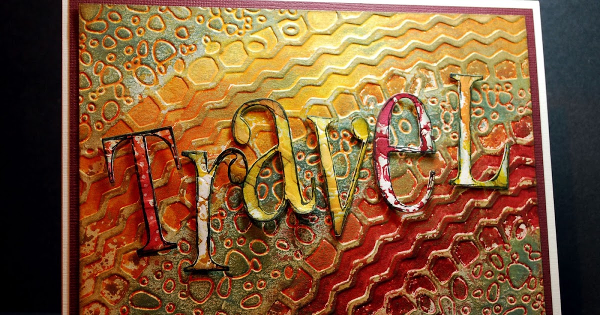 Eileen's Crafty Zone Sample 1 Distress Inks with a